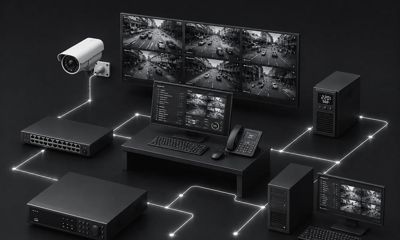 Техническое обслуживание IP-видеонаблюдения